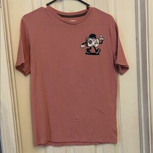 Old Navy Boys Short Sleeve Tee in Mauve